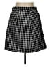 Lulus 100% Polyester Houndstooth Black Formal Skirt Size 10 (estimated) - photo 2