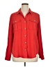 New Directions Red Long Sleeve Button-Down Shirt Size XL - photo 1