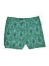 Talbots Paisley Green Board Shorts Size 2 (petite) - photo 1