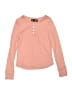Planet Gold Pink Long Sleeve Henley Size M (kids) - photo 1