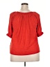 Lularoe Red Short Sleeve Blouse Size 2X - photo 2