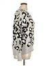Como Vintage Animal Print Silver Pullover Sweater Size XL - photo 4