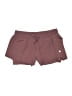 Assorted Brands Solid Burgundy Athletic Shorts Size M - photo 1