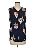 verse Blue Sleeveless Blouse Size S - photo 1