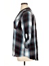 Joe Fresh 100% Rayon Plaid Blue 3/4 Sleeve Button-Down Shirt Size 1X - photo 5
