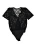 Peace + Love 100% Polyester Black Short Sleeve Top Size Med - Lg - photo 2