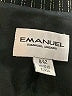 Emanuel Emanuel Ungaro Chevron-herringbone Black Wool Blazer Size 8 - photo 6
