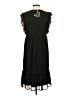 Kaari Blue 100% Polyester Black Casual Dress Size S - photo 2
