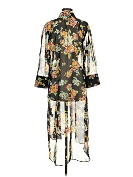 chinese dress ladies Zara Bardot Midi Dress in Tropical Print – L'Atelier London main image 0