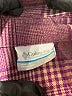 Columbia Plaid Burgundy Long Sleeve Blouse Size L - photo 7