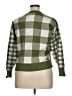 Cynthia Rowley TJX Checkered-gingham Green Pullover Sweater Size XL - photo 2