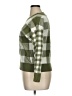 Cynthia Rowley TJX Checkered-gingham Green Pullover Sweater Size XL - photo 5