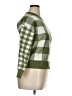 Cynthia Rowley TJX Checkered-gingham Green Pullover Sweater Size XL - photo 4