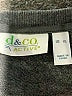 D&Co. Gray Pullover Sweater Size XL - photo 7
