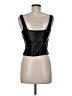Express Black Faux Leather Top Size M - photo 2