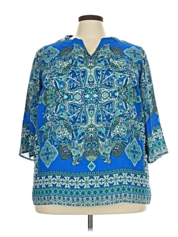 Violet & Claire 3/4 Sleeve Blouse (view 1)