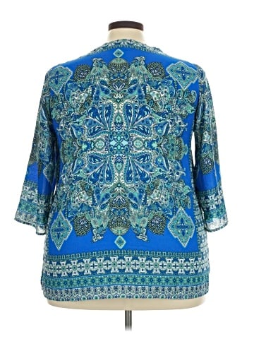 Violet & Claire 3/4 Sleeve Blouse (view 2)