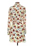 Veronica Beard 100% Silk Print Ivory Casual Dress Size 0 - photo 2
