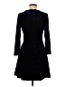 Zara Basic Solid Black Blue Cocktail Dress Size M - photo 2