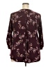 Beacon Burgundy 3/4 Sleeve Blouse Size XXL (estimated) - photo 2