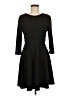 Shein Solid Black Casual Dress Size L - photo 1