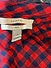 J.Crew Checkered-gingham Red Long Sleeve Button-Down Shirt Size 4 - photo 7