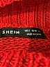 Shein Solid Red Turtleneck Sweater Size S - photo 7