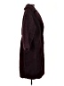 Express 100% Polyester Burgundy Coat Size XS - photo 4