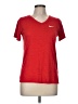 Nike 100% Polyester Red Active T-Shirt Size M - photo 1