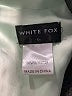 White Fox 100% Polyester Green Sleeveless Blouse Size S - photo 7