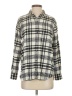 Madewell Plaid Gray Long Sleeve Button-Down Shirt Size XS - photo 1
