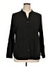 Covington Black Long Sleeve Blouse Size XL - photo 1