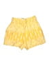 Saylor Print Yellow Shorts Size XS - photo 2