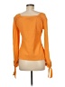 Bold Elements Orange Long Sleeve Blouse Size M - photo 2