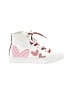 Stuart Weitzman Hearts White Sneakers Size 8 - photo 1