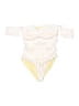 Wet Paisley Ivory One Piece Swimsuit Size M - photo 1