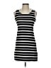 Max Studio 100% Cotton Stripes Black Casual Dress Size XS - photo 1