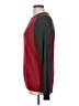 Express 100% Cotton Color Block Red Pullover Sweater Size M - photo 5