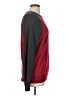 Express 100% Cotton Color Block Red Pullover Sweater Size M - photo 4
