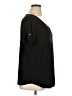 Naif Black Short Sleeve Blouse Size 1X - photo 4