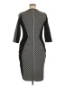 Taylor Houndstooth Black Cocktail Dress Size 1X - photo 2