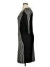 Taylor Houndstooth Black Cocktail Dress Size 1X - photo 5