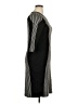Taylor Houndstooth Black Cocktail Dress Size 1X - photo 4