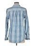 Dina Be Blue Long Sleeve Button-Down Shirt Size M - photo 2