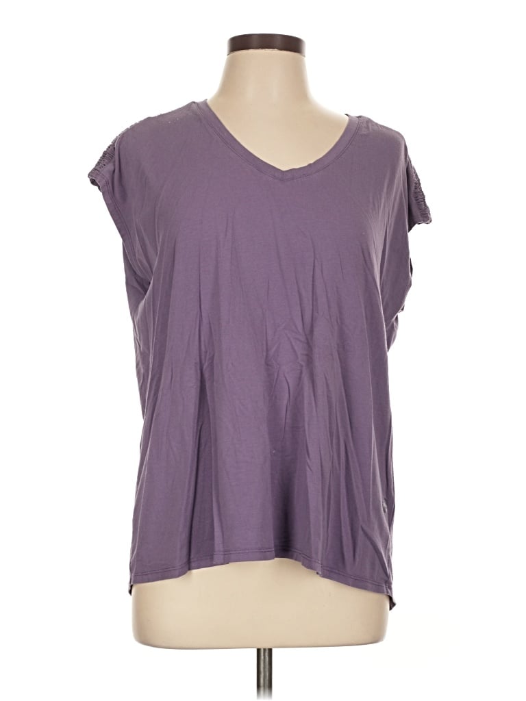 Pre-owned L.l.bean Sleeveless T-shirt In Purple