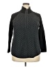 Eddie Bauer Chevron-herringbone Black Pullover Sweater Size 2X (tall) - photo 1