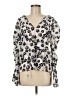 Ted Baker London 100% Polyester Ivory 3/4 Sleeve Blouse Size 6 (2) - photo 1