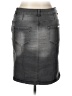 Zara Basic Gray Denim Skirt Size L - photo 2