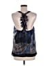 Pure Sugar Blue Sleeveless Blouse Size M - photo 2