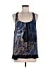 Pure Sugar Blue Sleeveless Blouse Size M - photo 1
